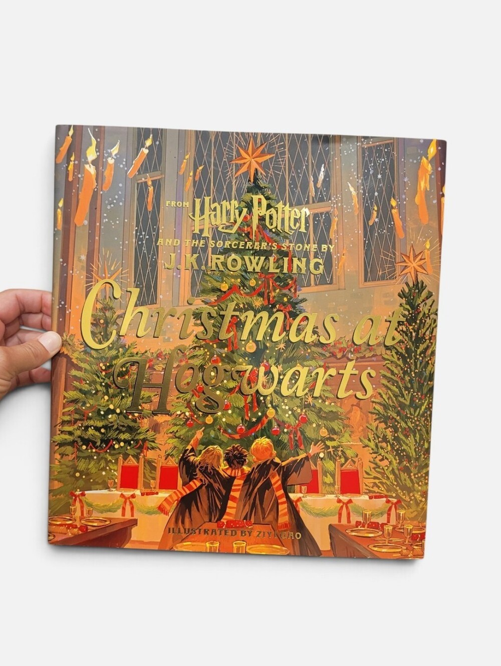 Harry Potter Christmas At Hogwarts Large Hardback Book